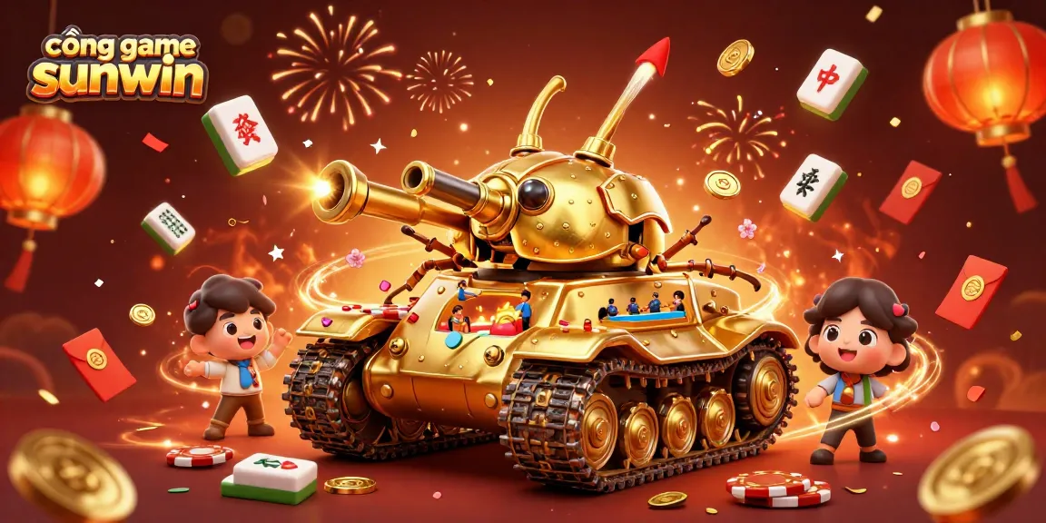 Experience the excitement of cổng game sunwin with dynamic gaming elements and vibrant celebratory themes.